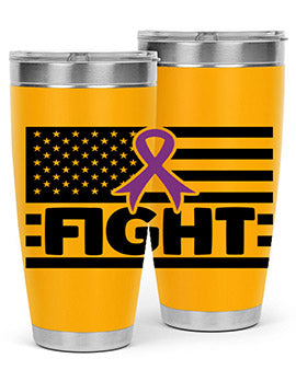 fight 145#- alzheimers- Tumbler