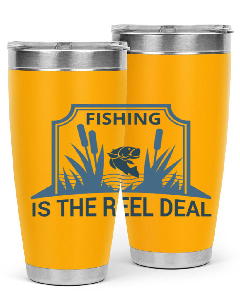 fishing is the real deal 138#- fishing- Tumbler