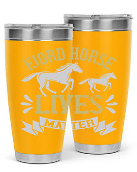 fjord horse lives matter Style 54#- horse- Tumbler