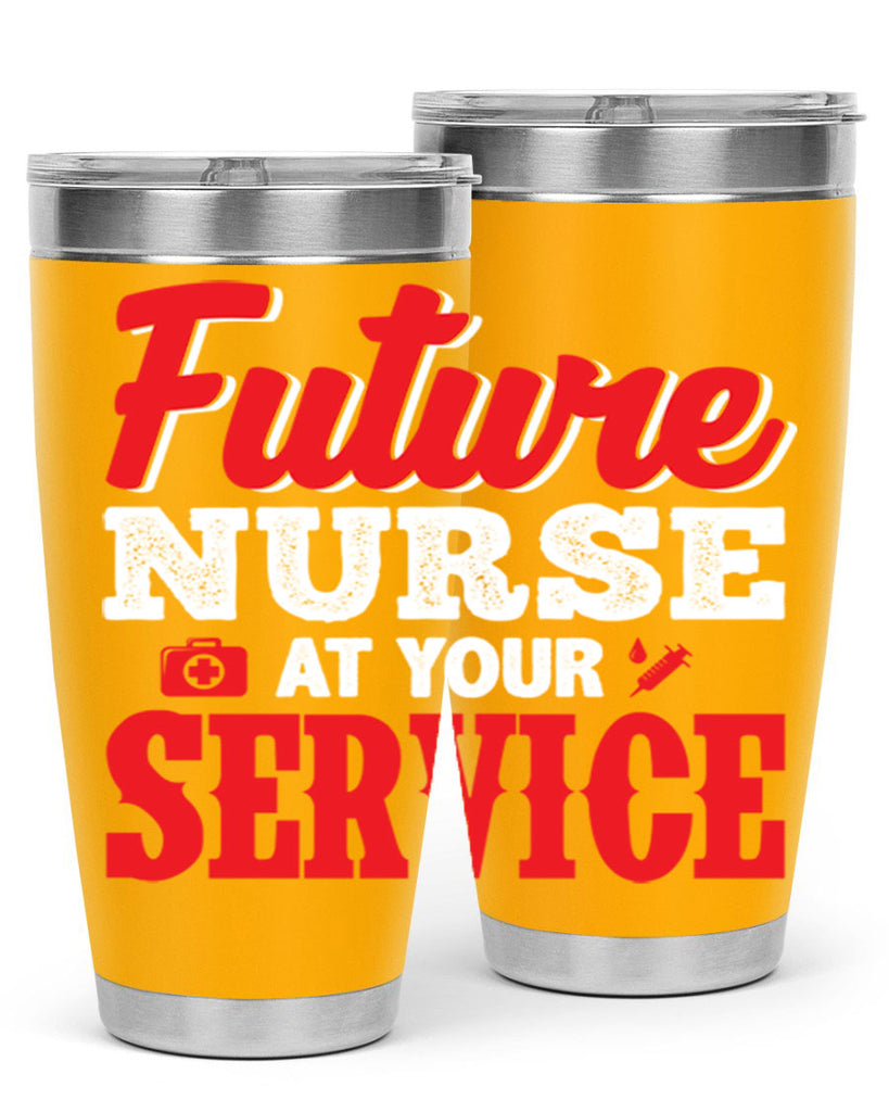 future nurse at your servicepng Style 241#- nurse- tumbler