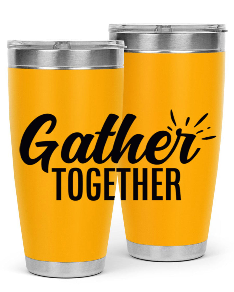 gather together 60#- thanksgiving- Tumbler