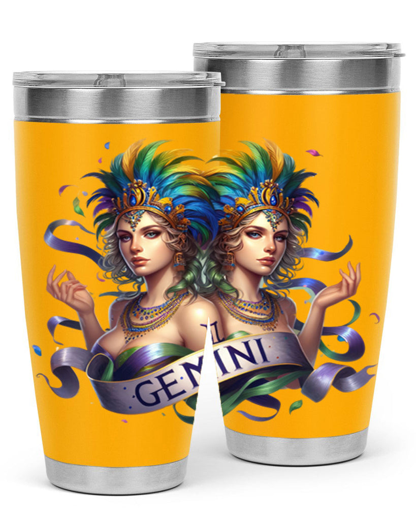 gemini 243#- zodiac- Tumbler