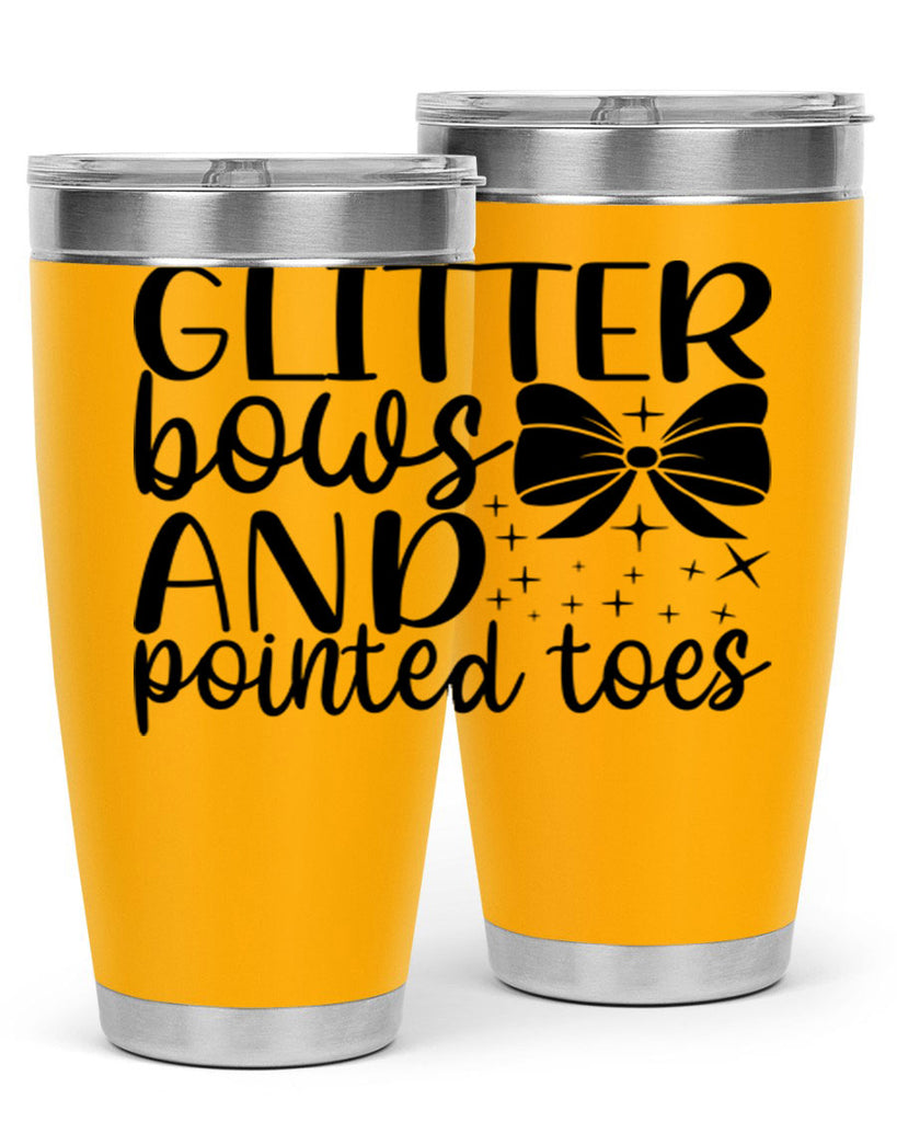 glitter bows and pointed toes44#- ballet- Tumbler