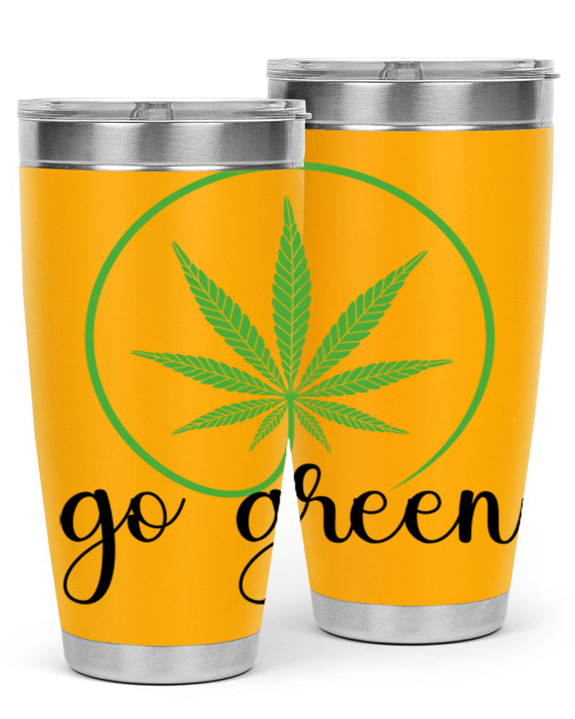 go green cannabis 92#- marijuana- Tumbler