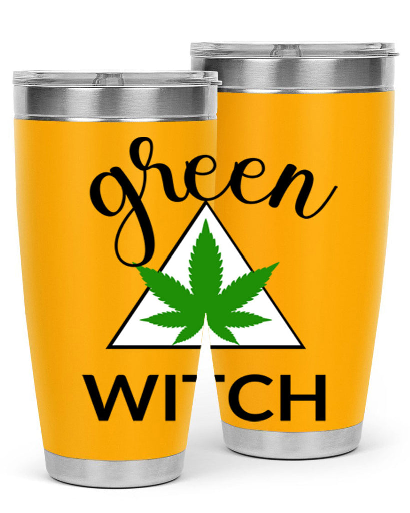 green cannabis with 98#- marijuana- Tumbler