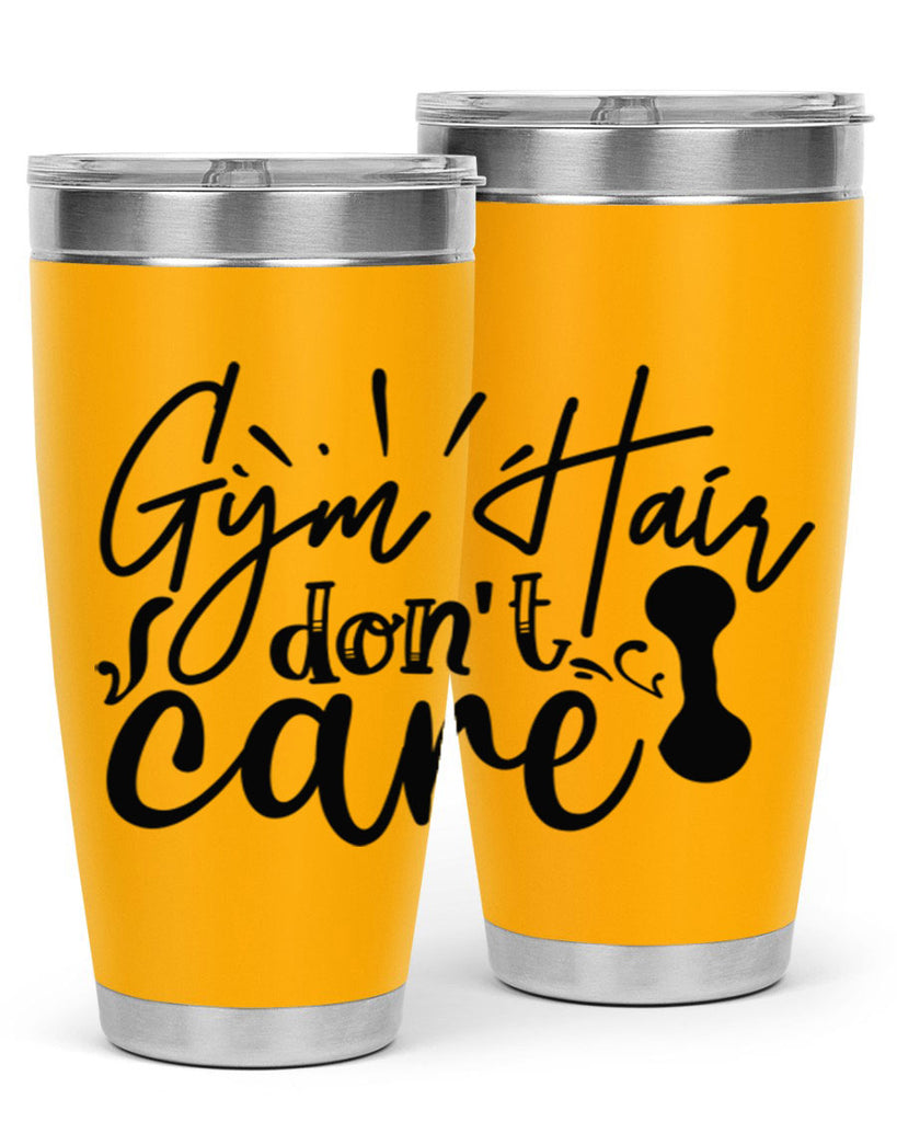 gym hair dont care 43#- gym- Tumbler
