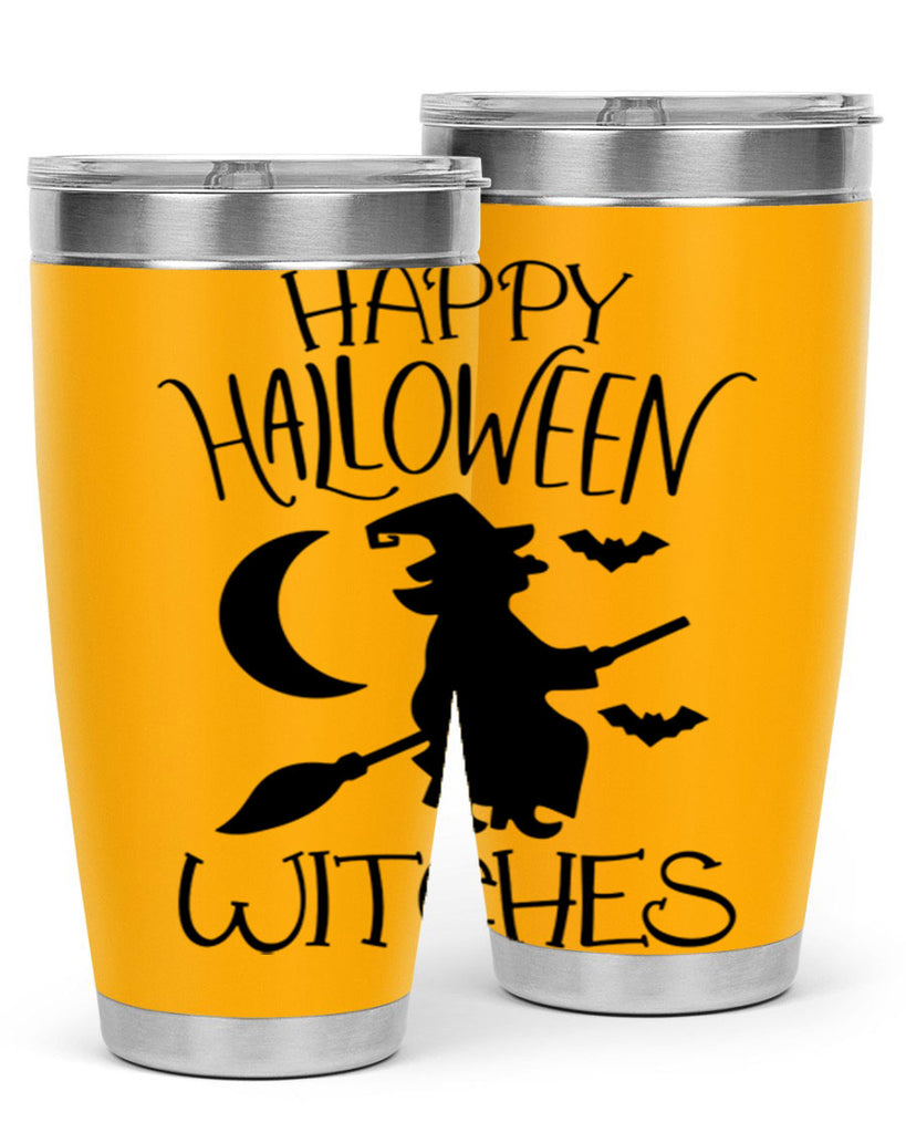 happy halloween witches 63#- halloween- Tumbler