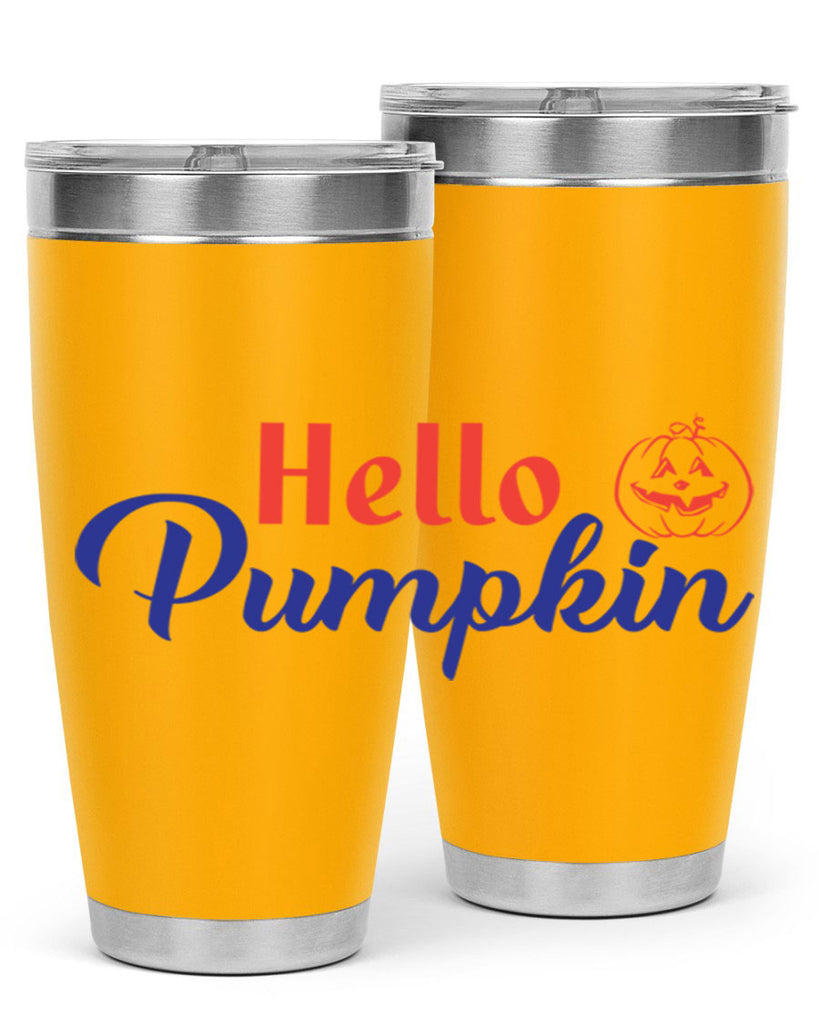 hello pumpkin 288#- fall- Tumbler