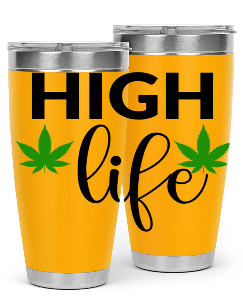 high life 117#- marijuana- Tumbler