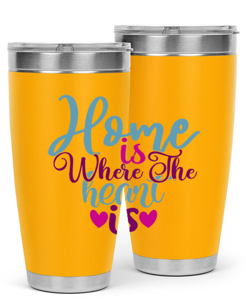 home is where the heart is 29#- family- Tumbler