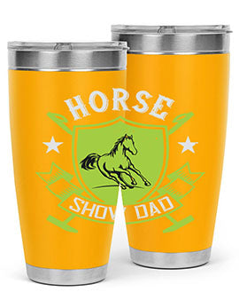 horse show dad Style 48#- horse- Tumbler