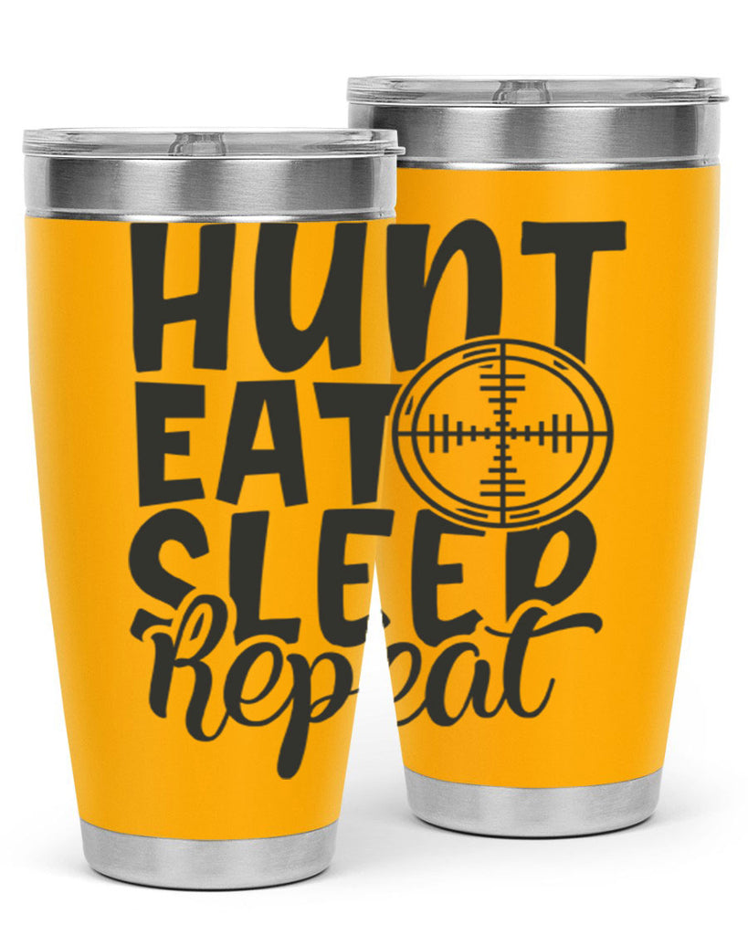 hunt eat sleep repeat 11#- hunting- Tumbler