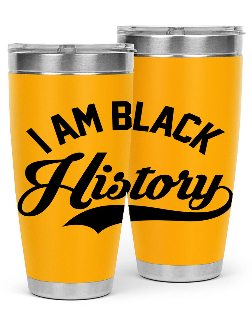 i am black  history 118#- black words phrases- Cotton Tank