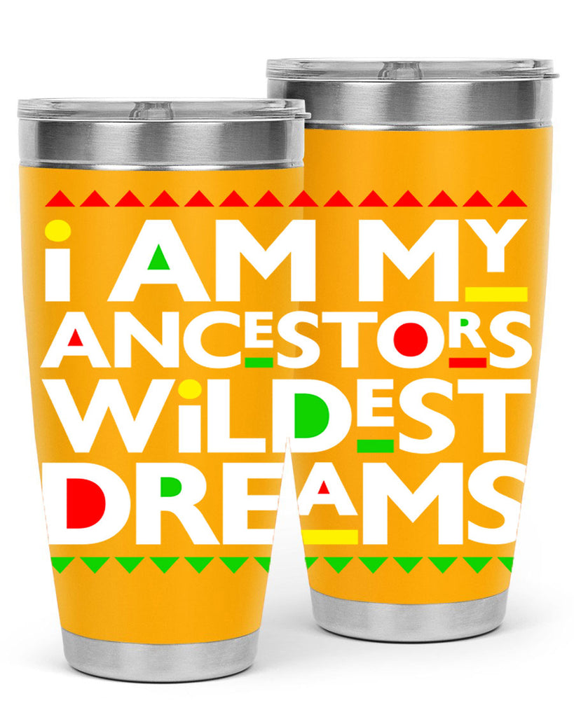 i am my  ancestors wildest dreams 115#- black words phrases- Cotton Tank