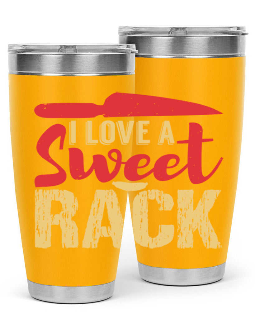 i love a sweet rack 40#- bbq- Tumbler