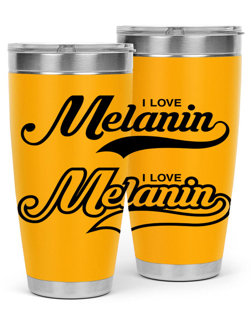 i love melanin 112#- black words phrases- Cotton Tank