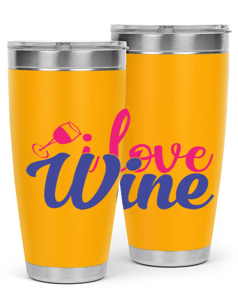 i love wine 402#- mom- Tumbler