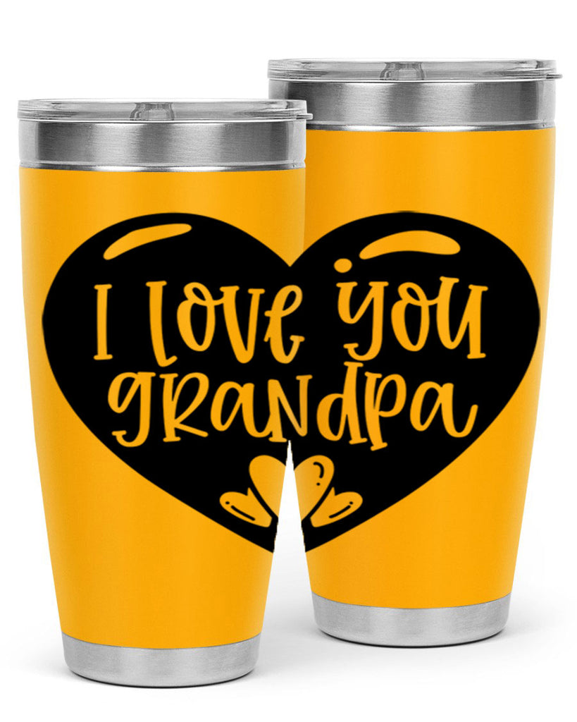 i love you grandpa 39#- fathers day- Tumbler