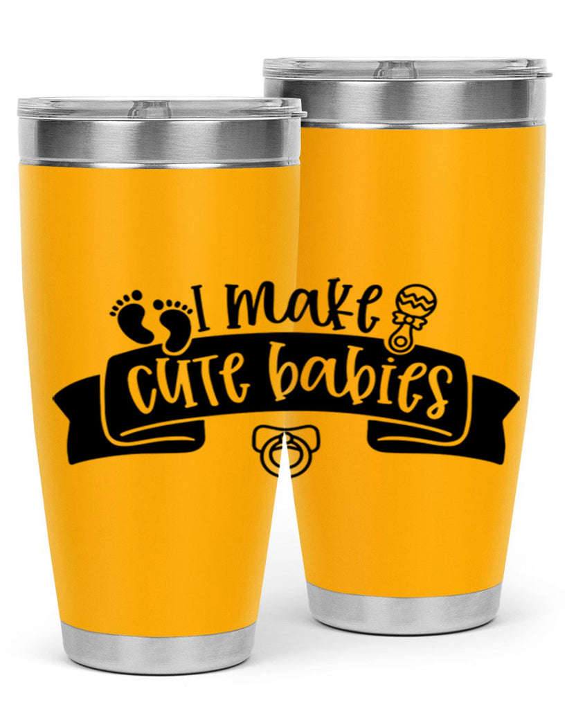 i make cute babies 38#- fathers day- Tumbler