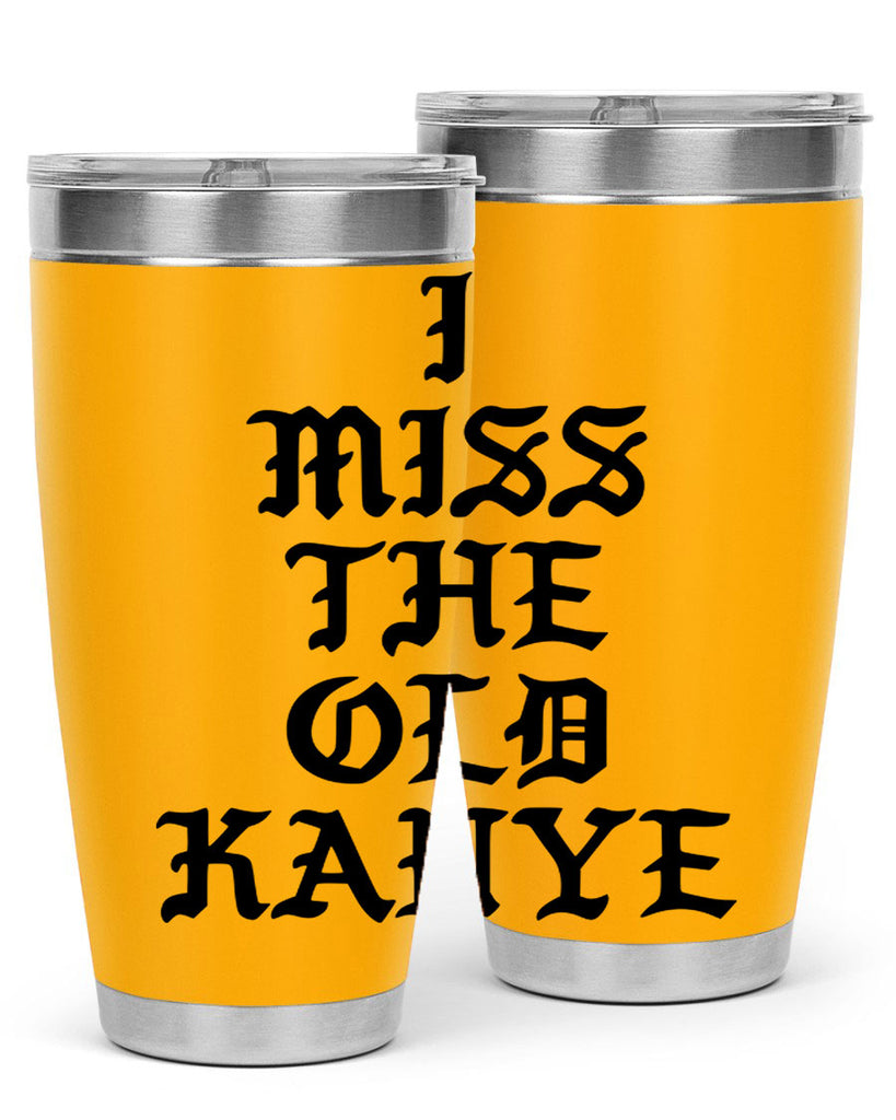 i miss the old kanye pablo 114#- black words phrases- Cotton Tank