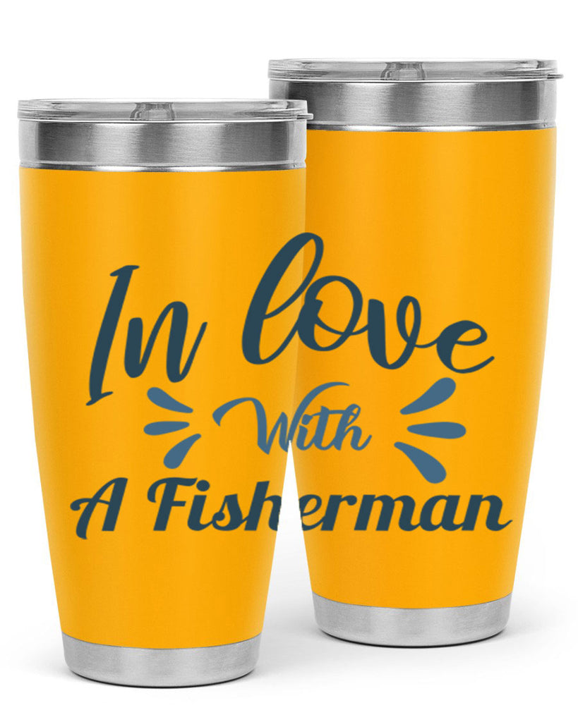 in love with 83#- fishing- Tumbler