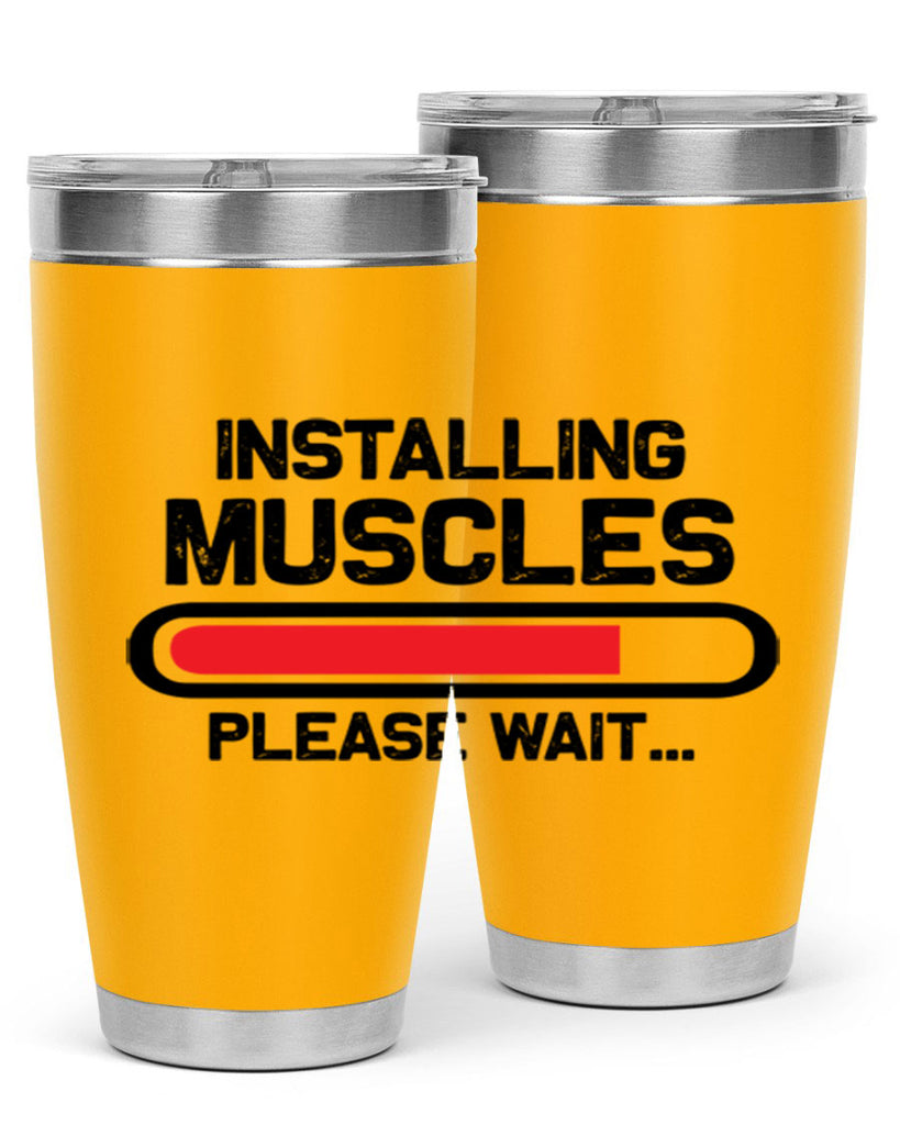 installing muscles please wait 7#- gym- Tumbler