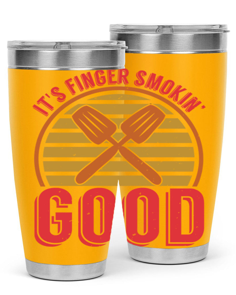 its finger smokin good 31#- bbq- Tumbler