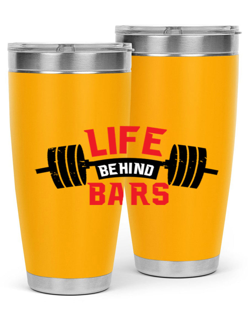 life behind bars 6#- gym- Tumbler