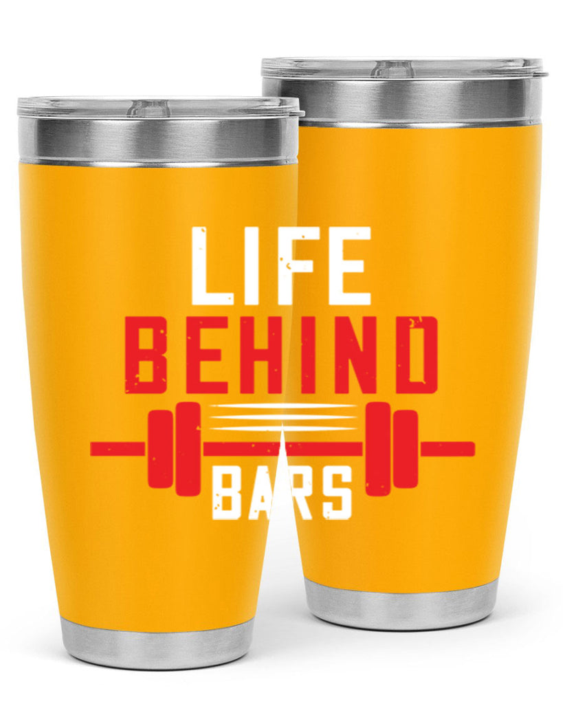 life behind bars 85#- gym- Tumbler