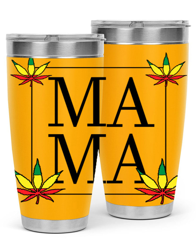 mama weed 197#- marijuana- Tumbler