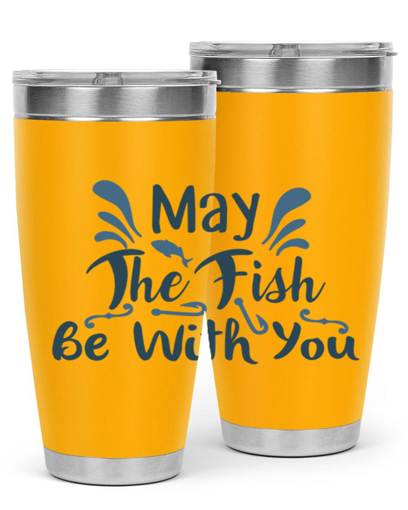 may the fish 54#- fishing- Tumbler