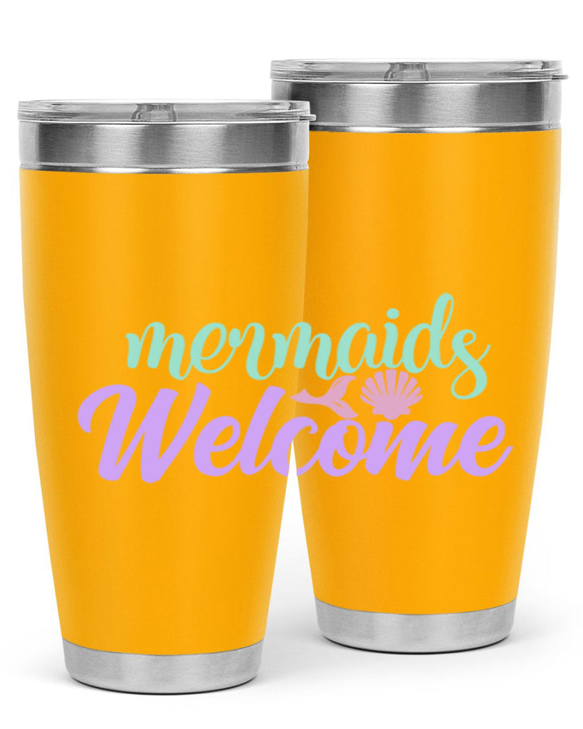 mermaids welcome 6#- mermaid- Tumbler