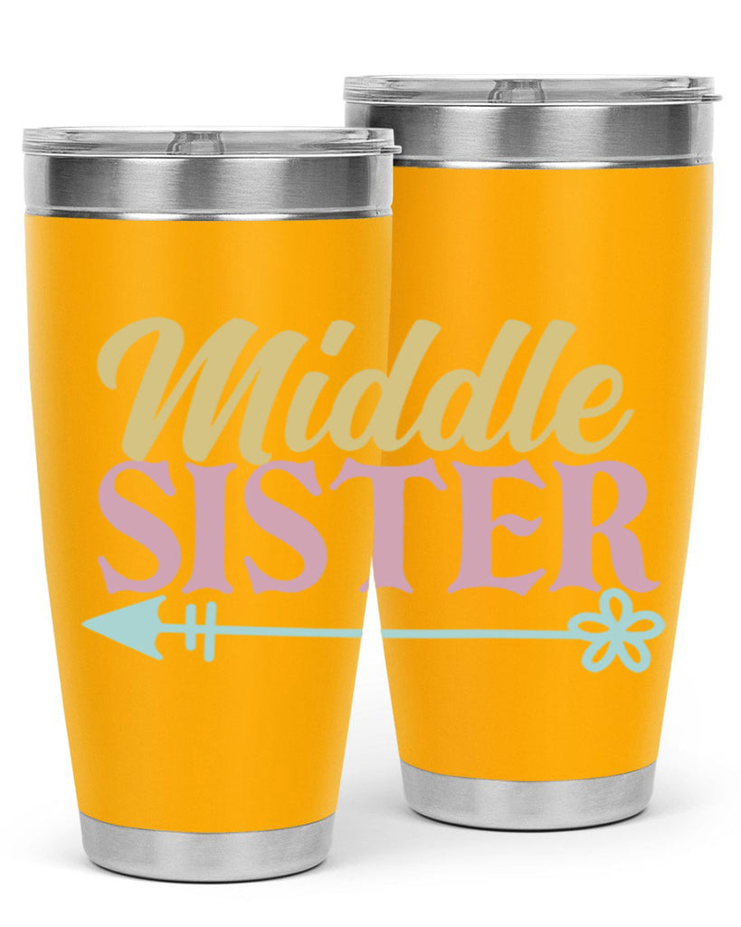 middle sister 61#- sister- Tumbler