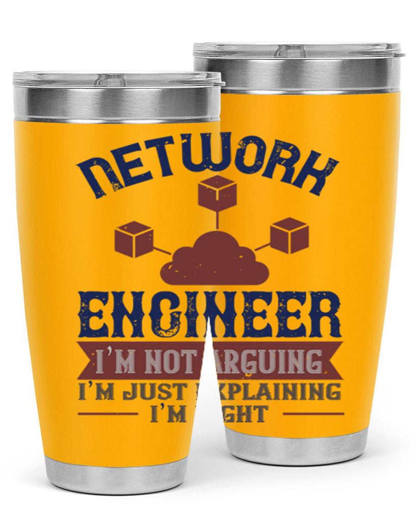network engineer I am not arguing Im just explaining im right Style 42#- engineer- tumbler