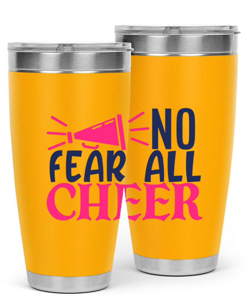 no fear all cheer 1739#- cheer- Tumbler
