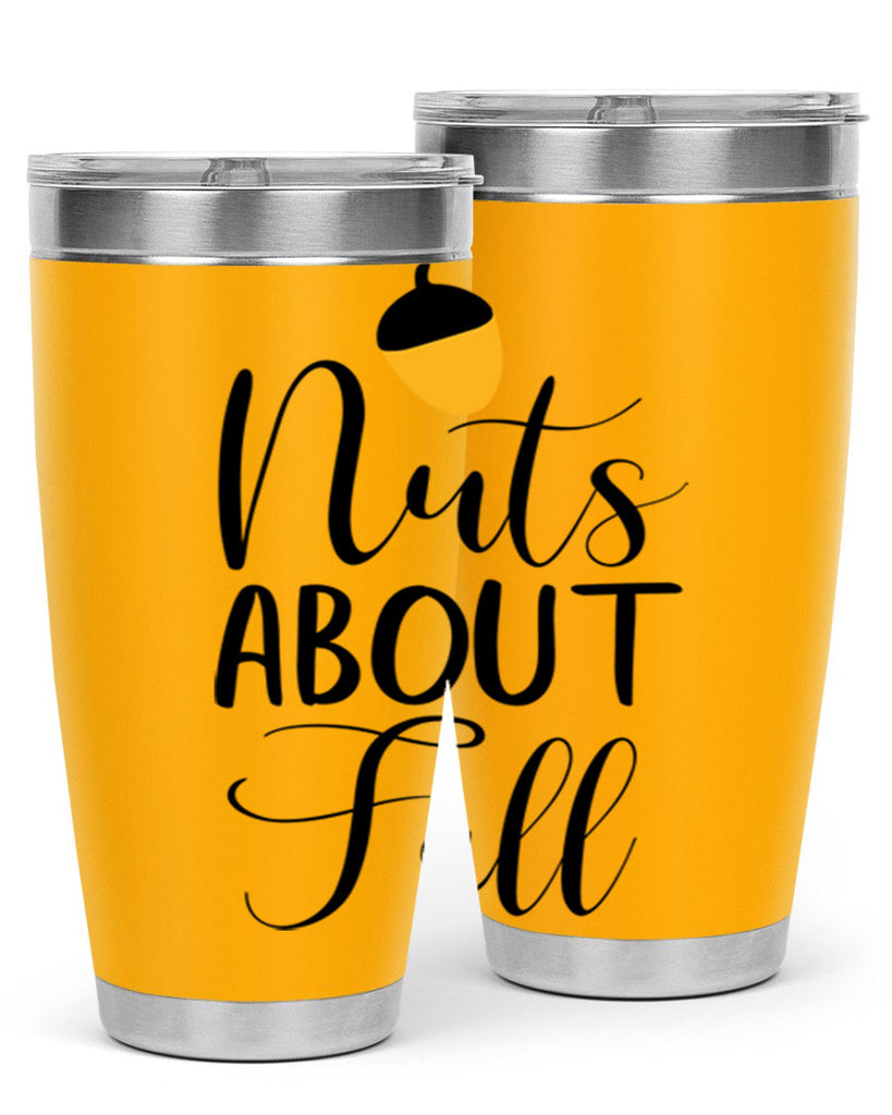 nuts about fall 445#- fall- Tumbler