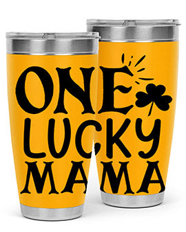 one lucky mama Style 34#- autism- Tumbler