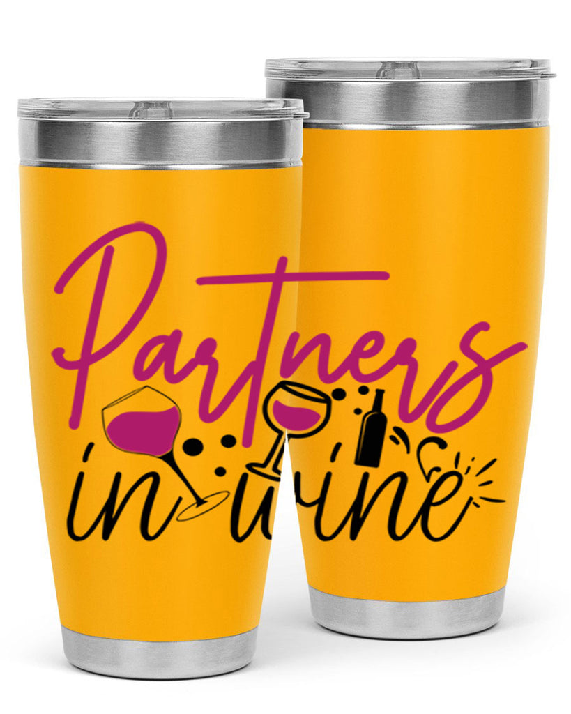 partners in wine 177#- wine- Tumbler