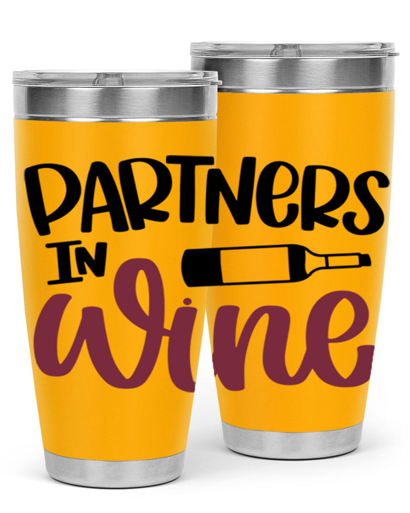 partners in wine 32#- wine- Tumbler