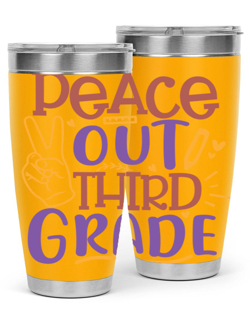 peace out 3rd grade 1#- 3rd grade- Tumbler