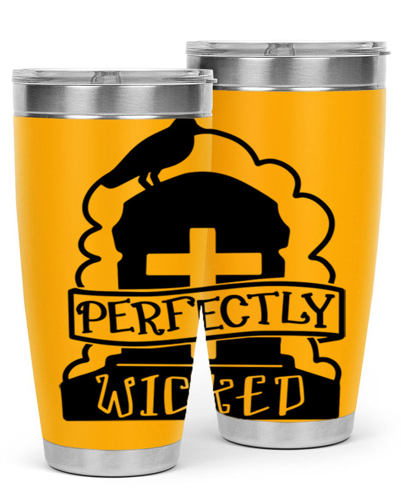 perfectly wicked 33#- halloween- Tumbler