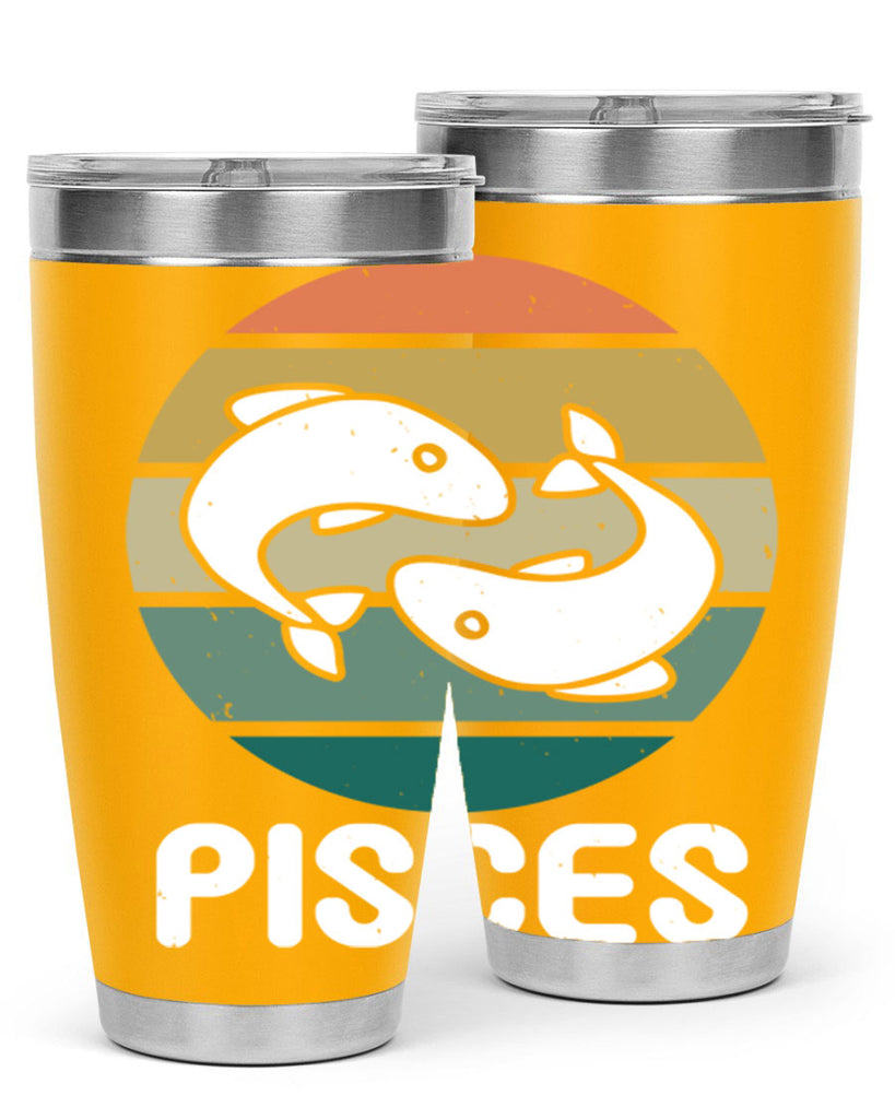 pisces 346#- zodiac- Tumbler