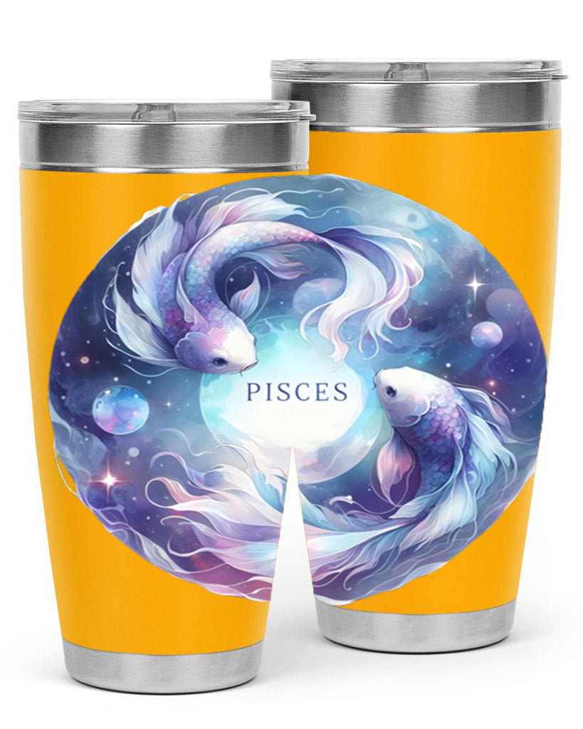 pisces 348#- zodiac- Tumbler