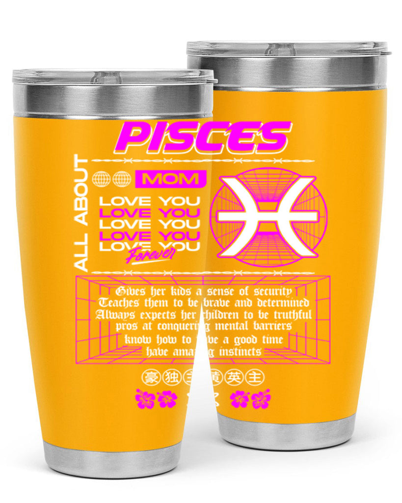 pisces 357#- zodiac- Tumbler