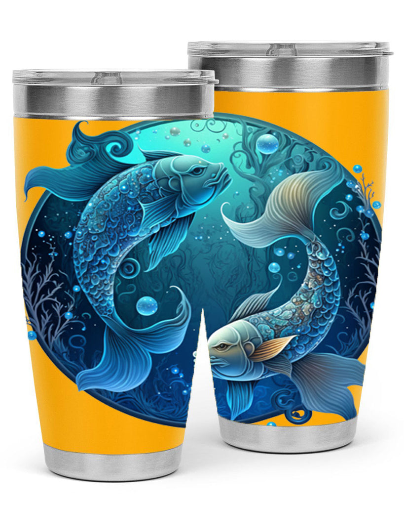 pisces 364#- zodiac- Tumbler