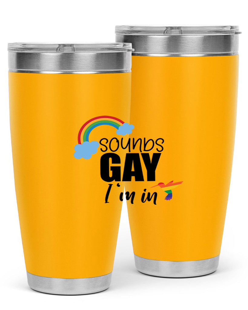 pride sound 45#- lgbt- Tumbler