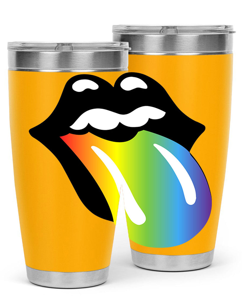 rainbow mouth and tongue 5#- lgbt- Tumbler