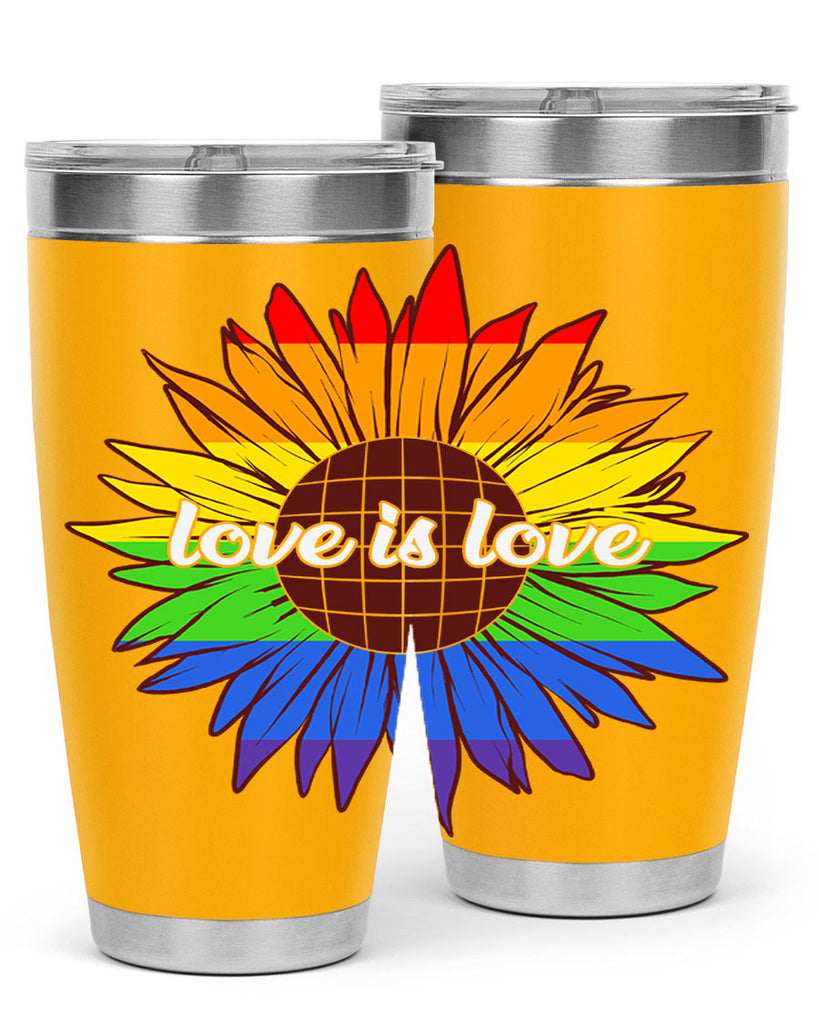 rainbow sunflower love is love 26#- lgbt- Tumbler