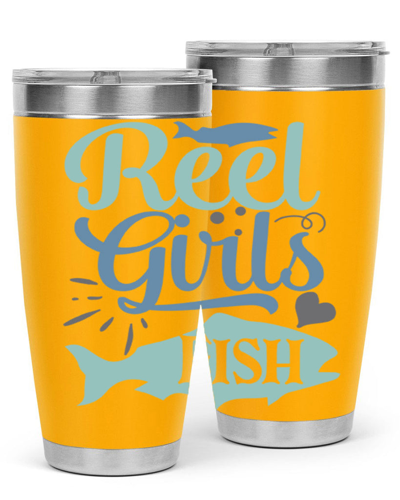 reel girls fish 198#- fishing- Tumbler