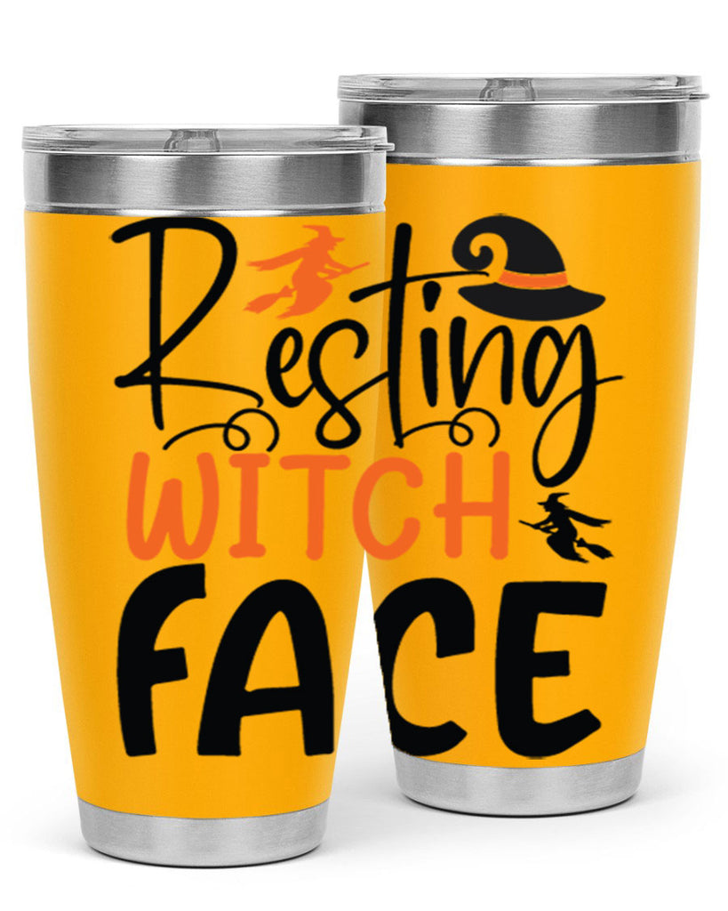 resting witch face 108#- halloween- Tumbler